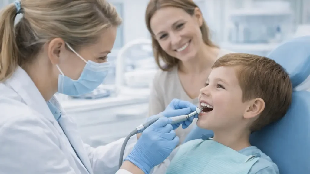 Pediatric Dental Cleaning