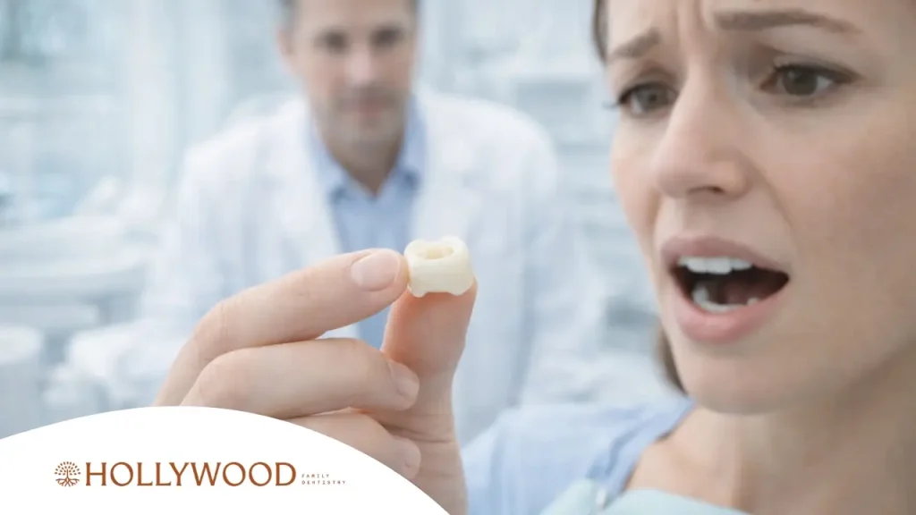 Permanent Crown Fell Out